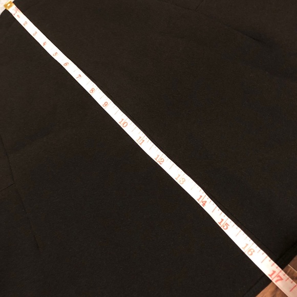 J Crew Factory Black Fluted Skirt - Picture 7 of 7